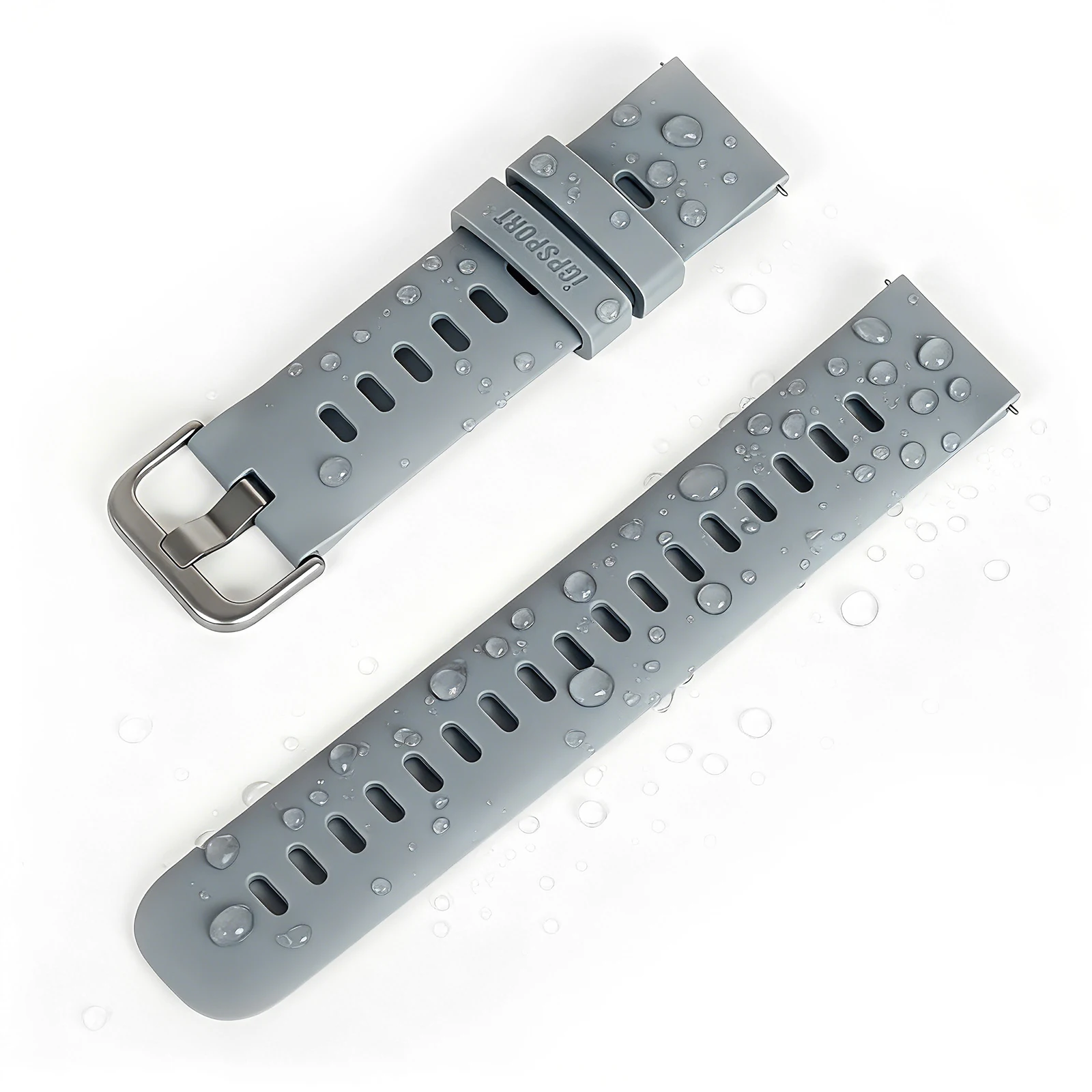 IGPSPORT Uhrenarmband aus Silikon, wasserdicht, schweißbeständig, für 22-mm-Uhren und Garmin Fenix 6 7 8 TACTIX 8, Epix Pro G2 – Detail 6
