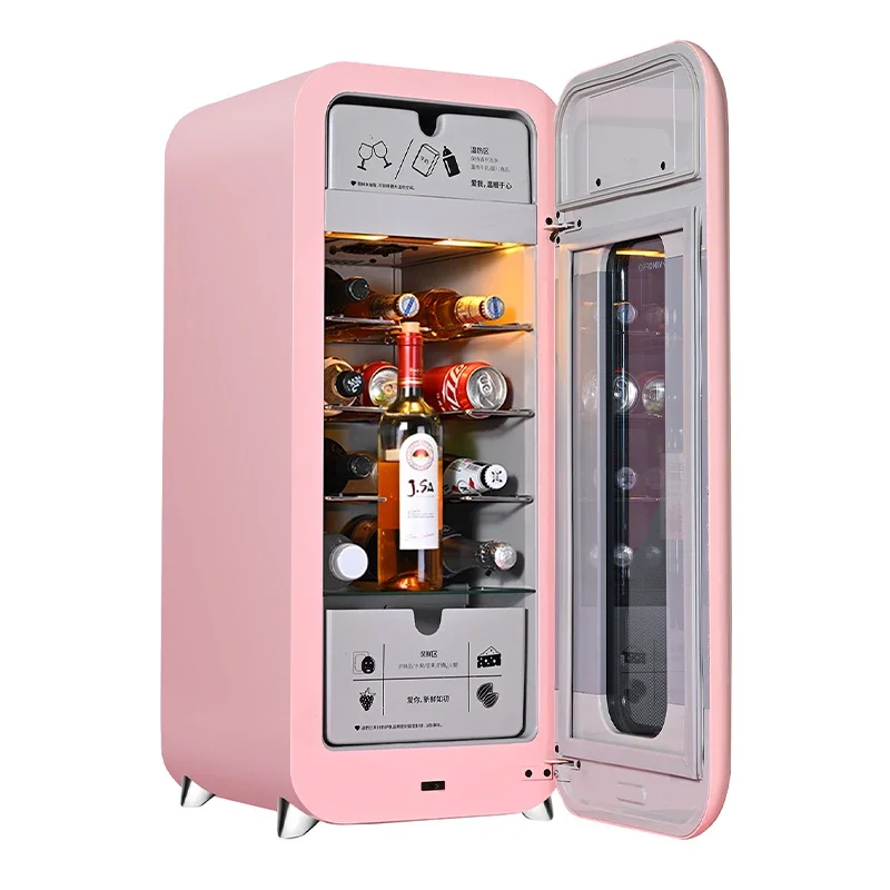 Vinopro Smart Wine and Beverage Cooler 48L Refrigerator Modern Electric Compressor Wine Refrigerator