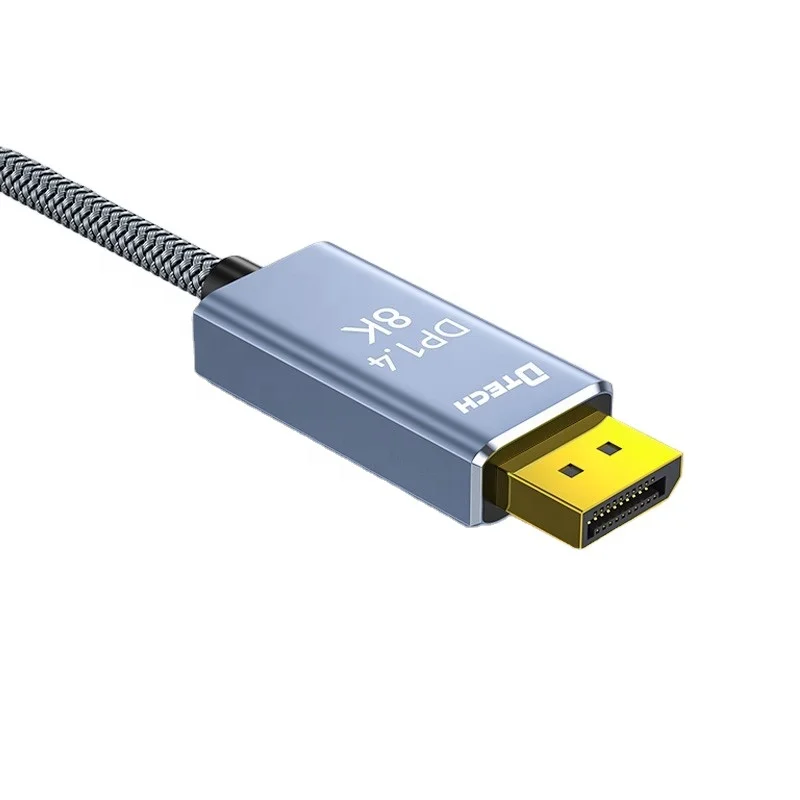 Type-C to DP DisplayPort 1.4 ケーブル 3M グレー 32.4Gbps 8K@60Hz 4K 2K HD Type-C USB to DP 変換アダプターケーブル