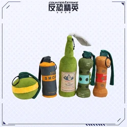 Game CSGO Mini Soft Claw Knife Keychain Gradient Pendant Keyring Toy Fan Collection Gifts