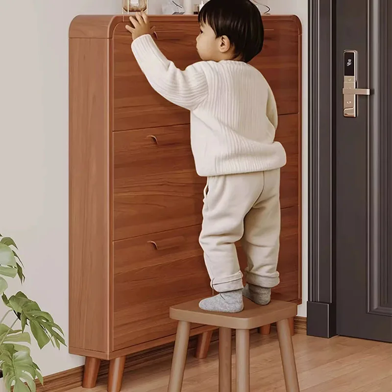 Storage Mobile Shoe Shelf Organizer Slippers Vertical Modern Entrance Hall Shoe Cabinet Living Room Zapatero Home Furniture