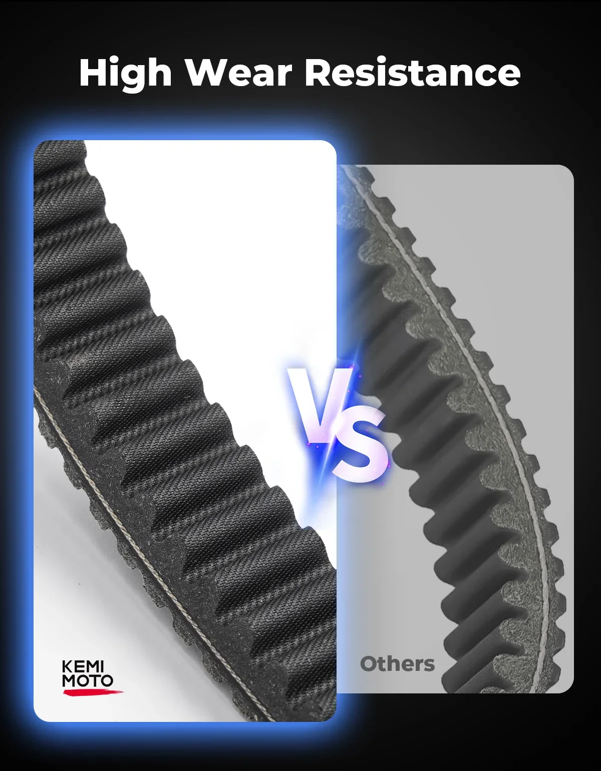 Correia de transmissão KEMIMOTO UTV CVT compatível com Polaris Ranger 1000/ Crew 1000 2020-2025 SP 570/ Crew 570 SP 2022-2024 2025 # 3211218