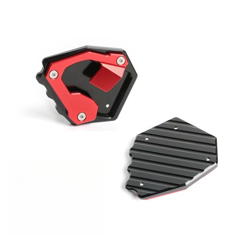 Motorcycle Kickstand Decoration For HONDA CRF1000L CRF1100L Africa Twin Side Support Base Enlarged Pad Modification Accessories