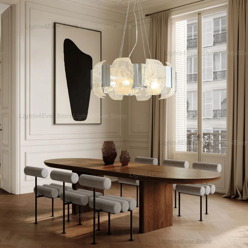 

Светящийся ваш дом, современные прозрачные люстры 1427, элегантная бытовая техника, классические светодиодные светильники E14 с регулируемой яркостью для гостиной