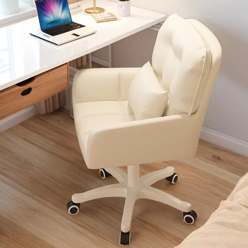 Computer Chair Girl Bedroom Super Soft Super Thick Comfortable Dormitory Student Office Cute