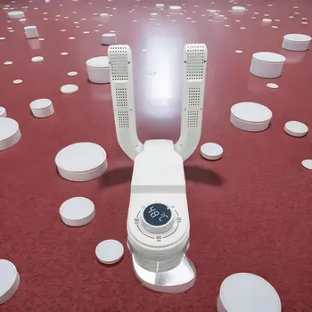 2025 NOVÝ elektrický sušič bot, ohřívač bot, UV eliminace zápachu, rychloschnoucí deodorant, vodotěsný sušič obuvi 6 nejlepší prodej Ultrafialové světlo pro boty - №3