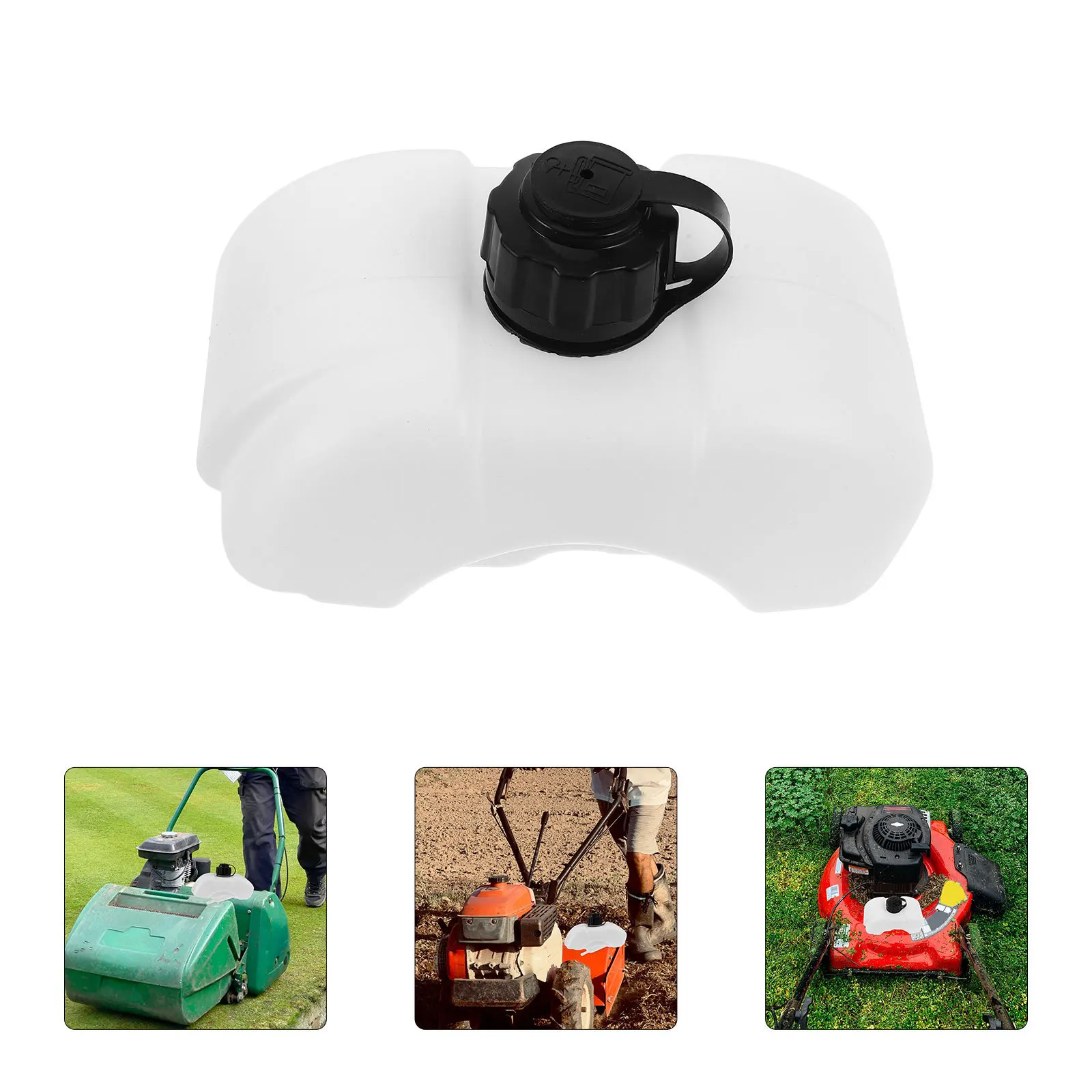 

Plastic Mower Oil Tank Replacement Fuel Container for Lawn Mower Use Heavy Duty Gas Tank for Easy Installation and Safe