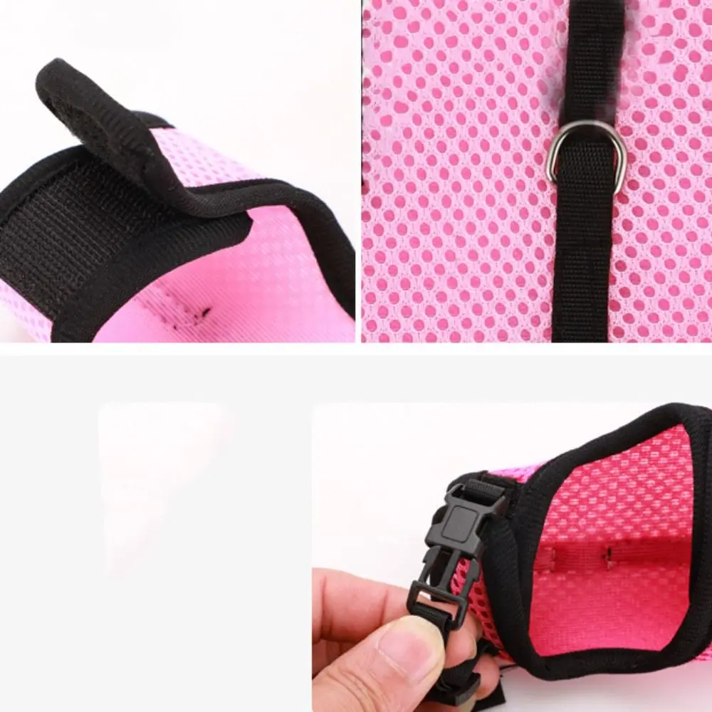 

Pets Supplies Mutil-Colors Rabbit Harness and Leash Set Breathable Stylish Pet Harness Adjustable Portable Pet Chest Strap Cat