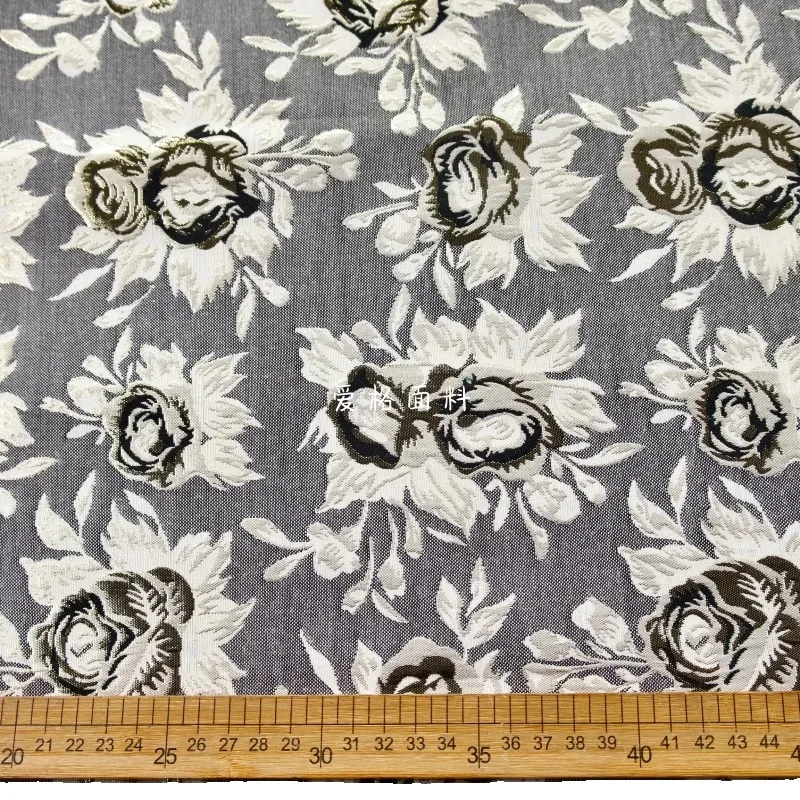 Tecido Jacquard para Vestuário, Material de costura DIY, Vestuário artesanal, Vestido, Camisa, Cheongsam, Designer de moda, Atacado