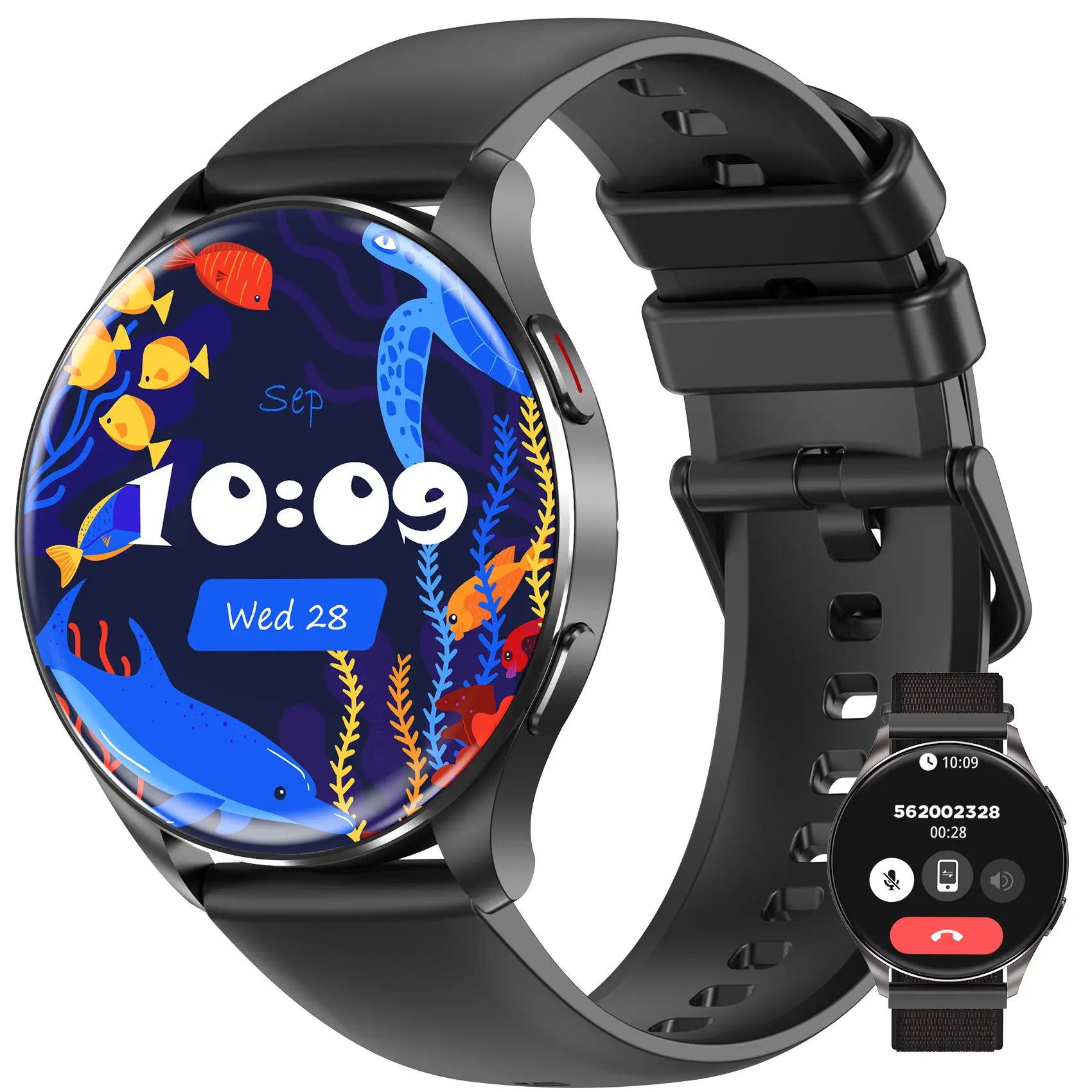 

Blackview 2024 New X20 Smart Watch 1.43” HD AMOLED Screen Bluetooth Calling Man Woman Watches with Health and Fitness Tracking