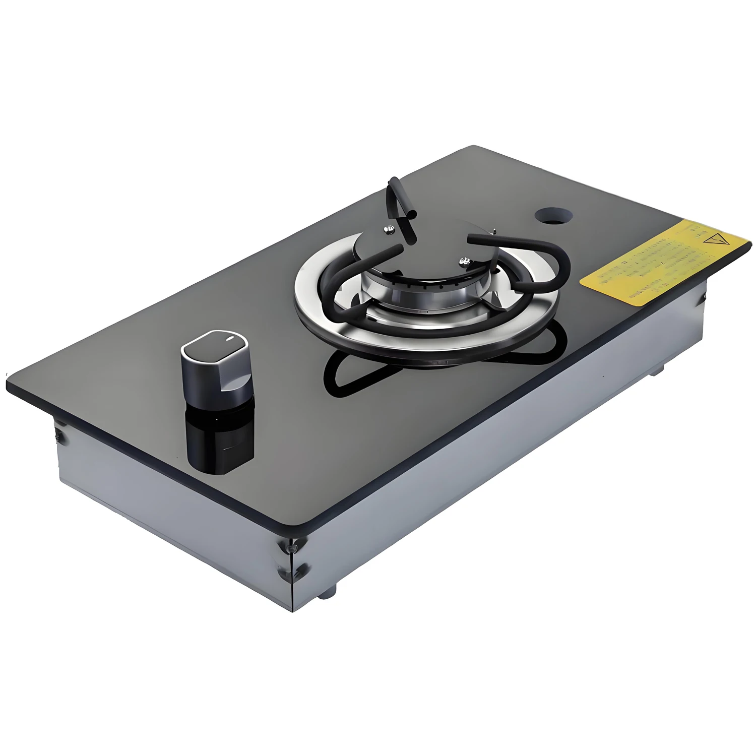 

RV/Marine One Burner Gas Stove LPG Built-in Cooker with Tempered Glass for Boat Yacht Caravan Motorhome Kitchen