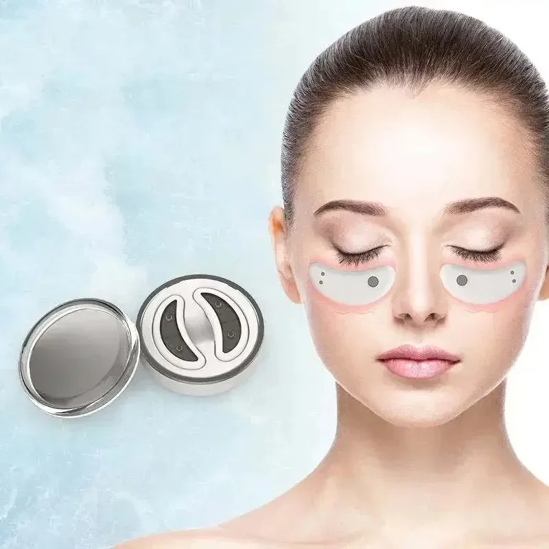 

LL Led Red Light Eye Care Therapy Ems Massager с гелевым патчем для лечения под глазами, морщин/отпечатками глаз, устройство защиты глаз