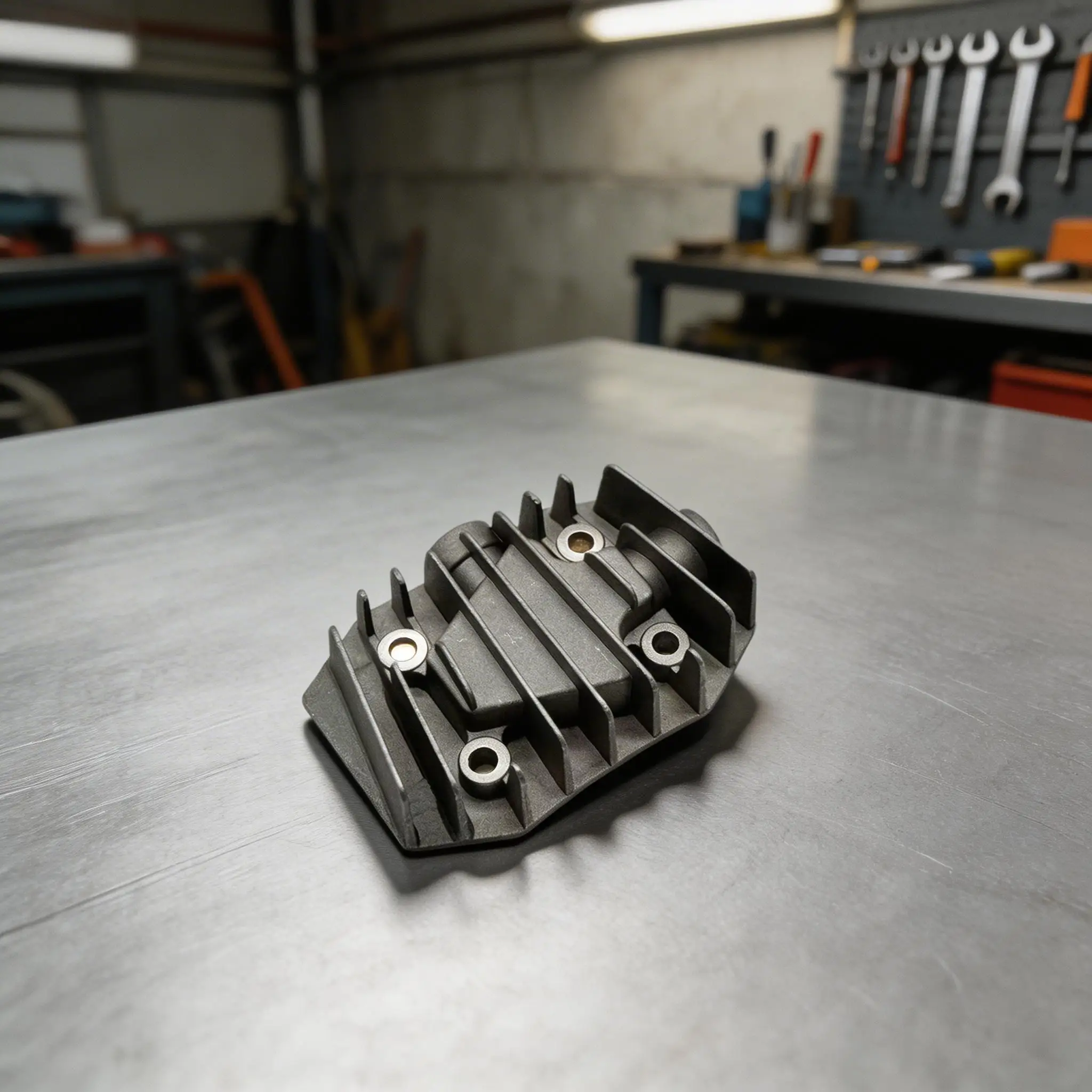 

Металлическая крышка головки цилиндра воздушного компрессора, бесшумная, безмасляная, запчасть для электроинструмента