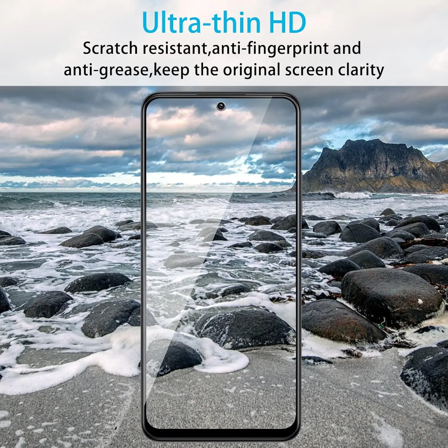 6,43 Zoll gehärtetes Glas für Redmi Note 12S Displayschutzfolie – Detail 6