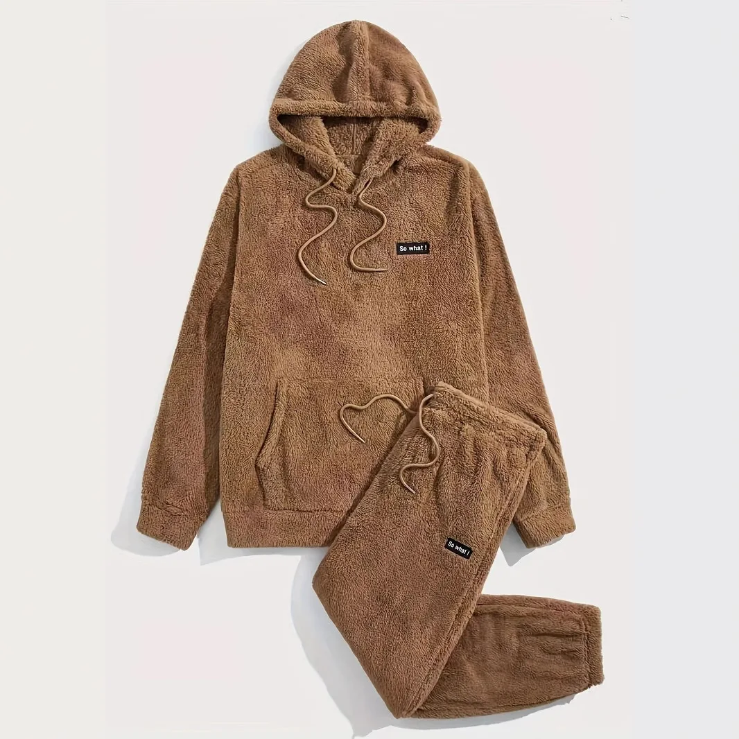 Рисунок 3 - Мужской флисовый теплый костюм с капюшоном