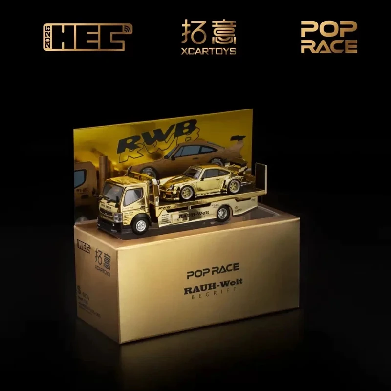 Toy Car Xcartoys POPRACE HEC RWB 930 RWB TRUCK PANDEM ELISE PANDEM