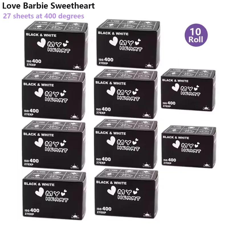 

1/10 Rolls Sweetheart Film 400 Degrees Black And White Film 135 Negatives 27 Practice Rolls For Kodak Film Camera October 2024