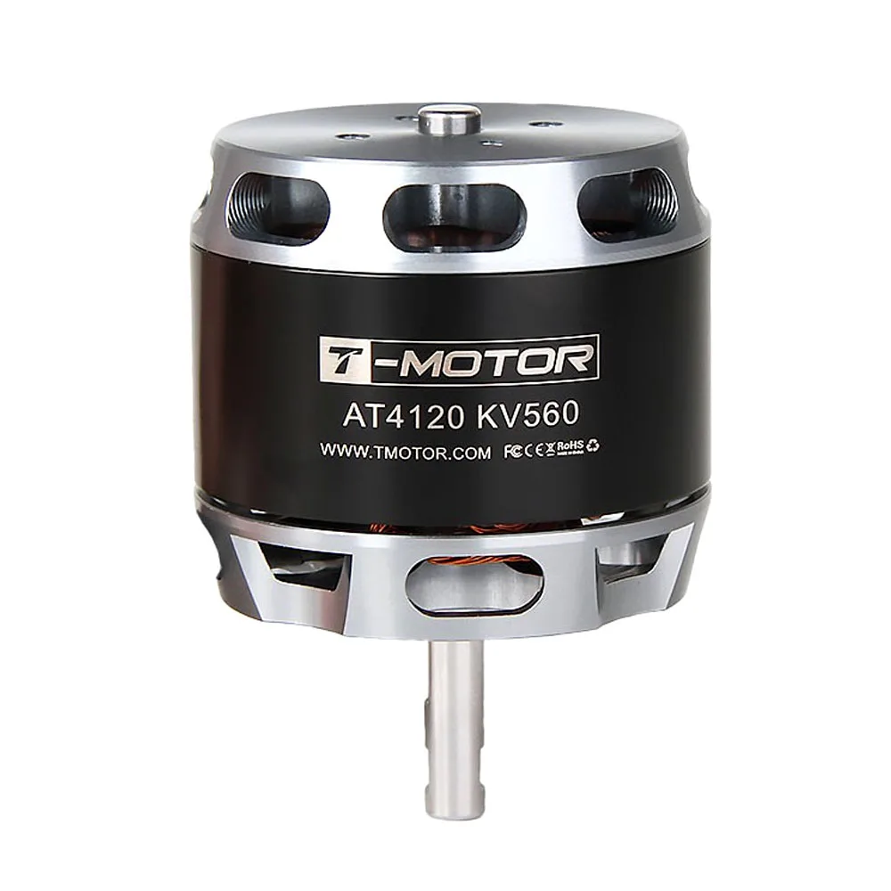 T-Motor AT4120 3D Fixed Wing Airplane Long Shaft Brushless Motor -250KV/500KV/560KV