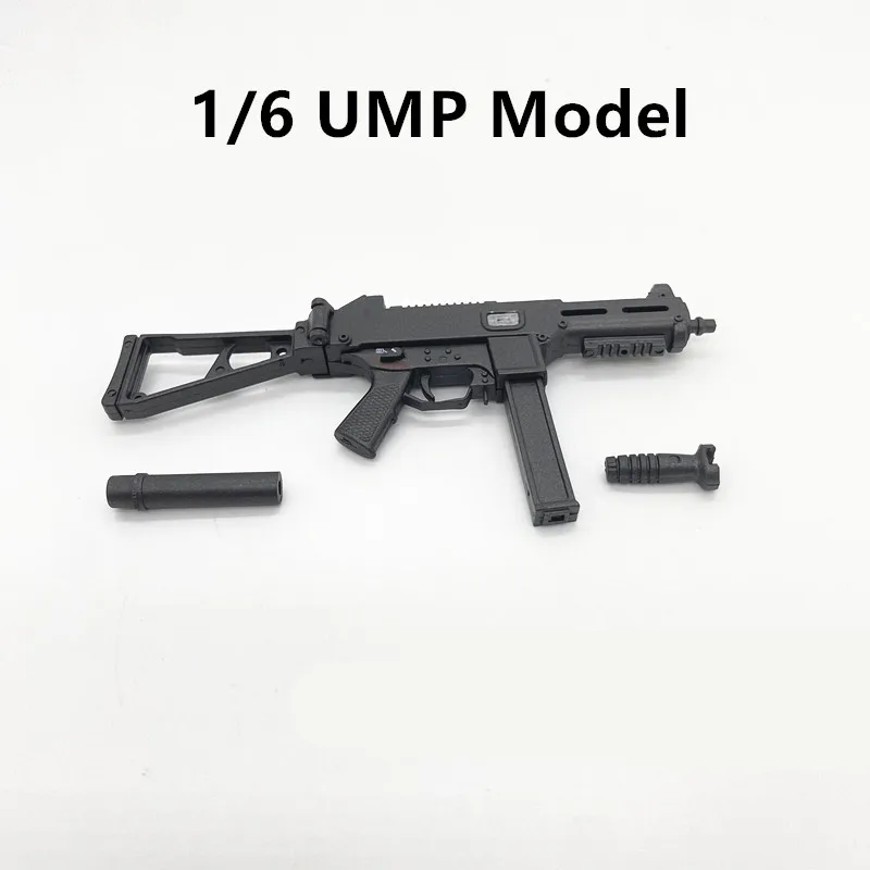 1/6 Weapon Model Galil Rifle Famas AK-74 UMP Military Collection for 12inch Action Figure Accessories Soldier TBL PH Display