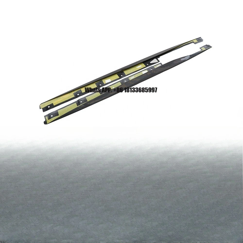 

Style Dry Carbon Fiber Car Side Skirt Splitter for Ferrari 458 Coupe 2-Door Sideskirts