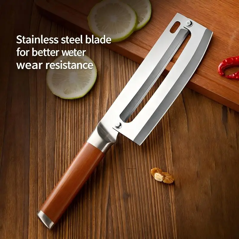 Stainless Steel Peeler Kitchen  Fruit Vegetable Peeler Non-slip Handle Comfortable Grip Easy To Operate For Home Daily Use