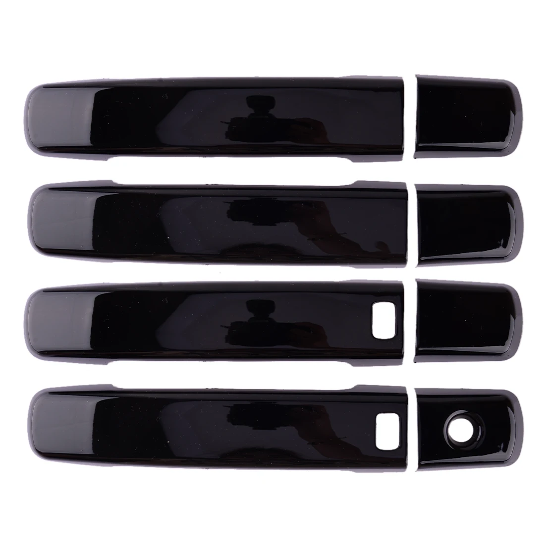 

1 Set Car Exterior Door Handle Cover Trim Fit for Nissan Frontier Pickup 2005-2017 2018 2019 2020 2021 2022 2023 Black Plastic