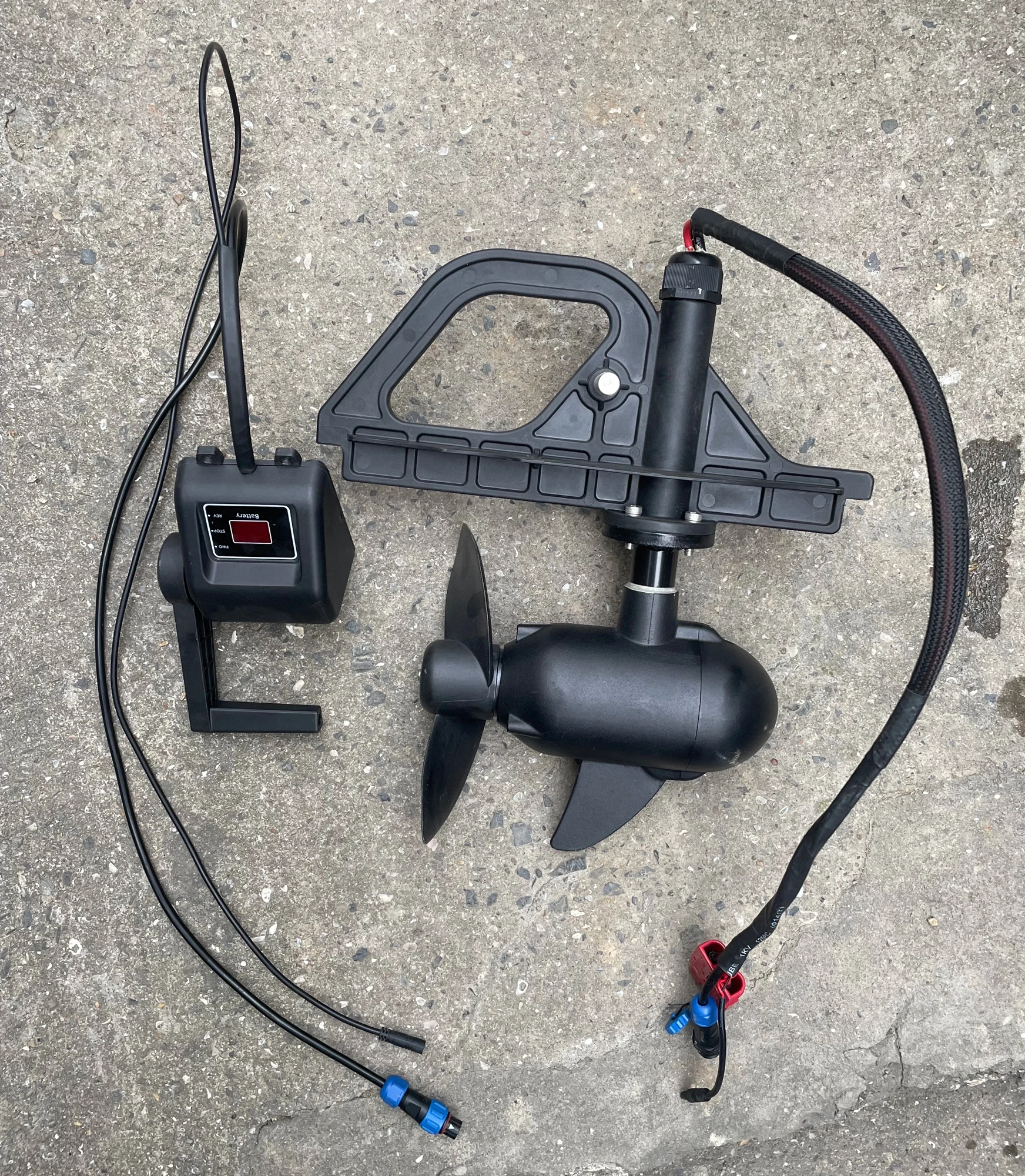 Vicking Aluminum Electric Engine Trolling Motor for Diver Fin Pedal Kayak 55LBS 65LBS 12V/24V High Speed Easy Operation