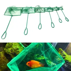 Square Fishing Net Portable Lightweight Outdoor Hand Net Dip Casting Net Fishing Tackle Accessories Aquarium Cleaning Tools