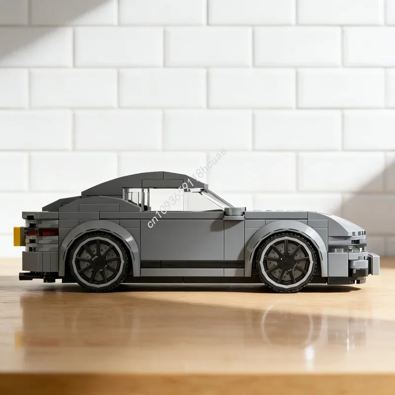

172pcs MOC Sports Coupe 6 Wide Model Building Blocks Architecture Festival Gifts Assemble DIY Creative Education Brick Toy Idea