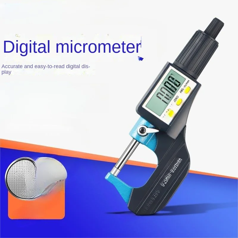 

Digimatic Micrometer 0-25mm Outer Diameter Micrometer Micron Micrometer Caliper Thickness Gauge