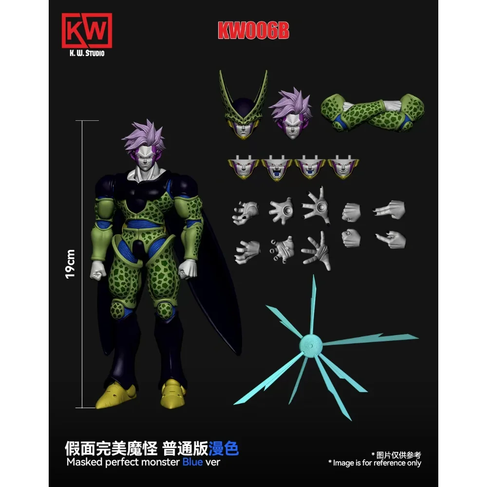 KW Studio SHF لعبة دراغون بول 1/12 الأخضر الوحش خلية كاملة معركة الضرر خلية أنيمي كاريكاتير DX Ver الدمى عمل نموذج لجسم اللعب