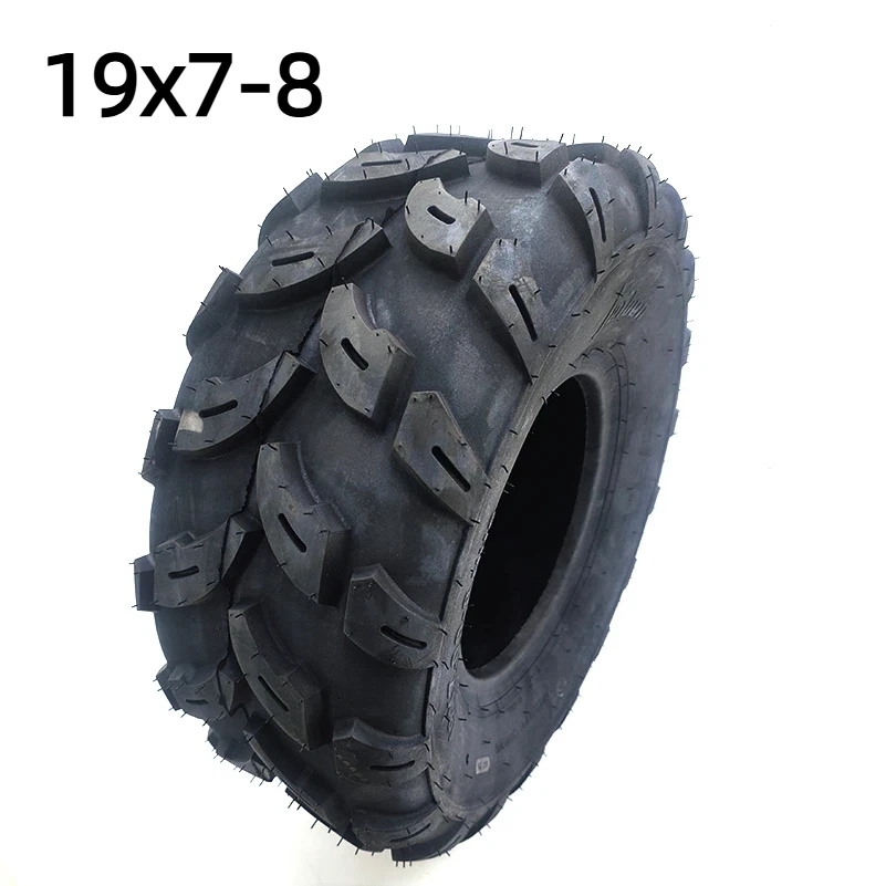 

8-дюймовая шина для квадроцикла 19x7-8 подходит для четырехколесного автомобильного мотоцикла 50cc 70cc 110cc 125cc Маленькие передние или задние колеса для квадроцикла 19x7.00-8 шина