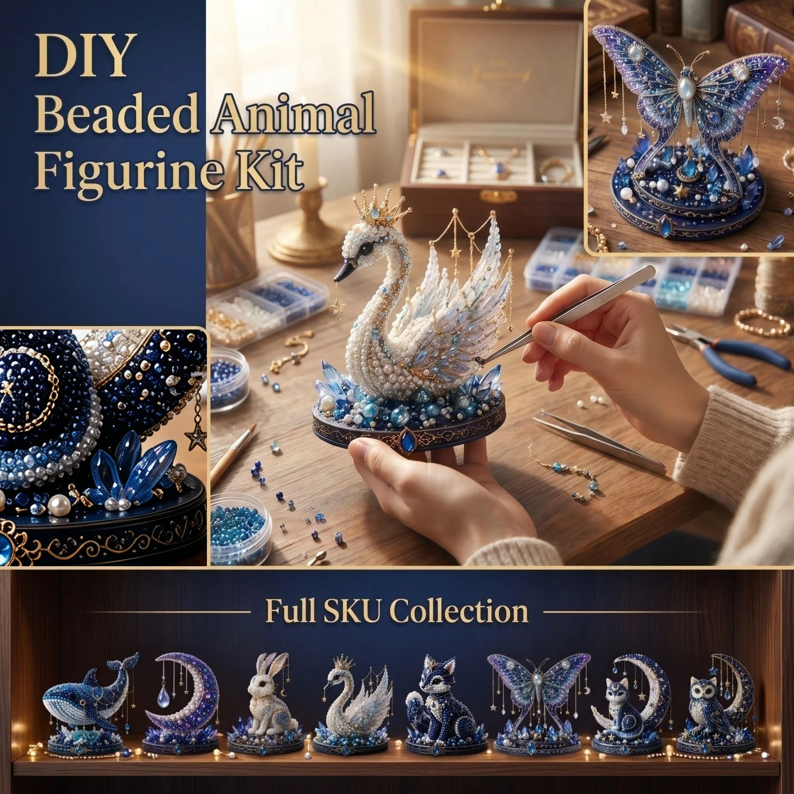 Jewelry Making Party For Adults - Набор для создания украшений из бисера: