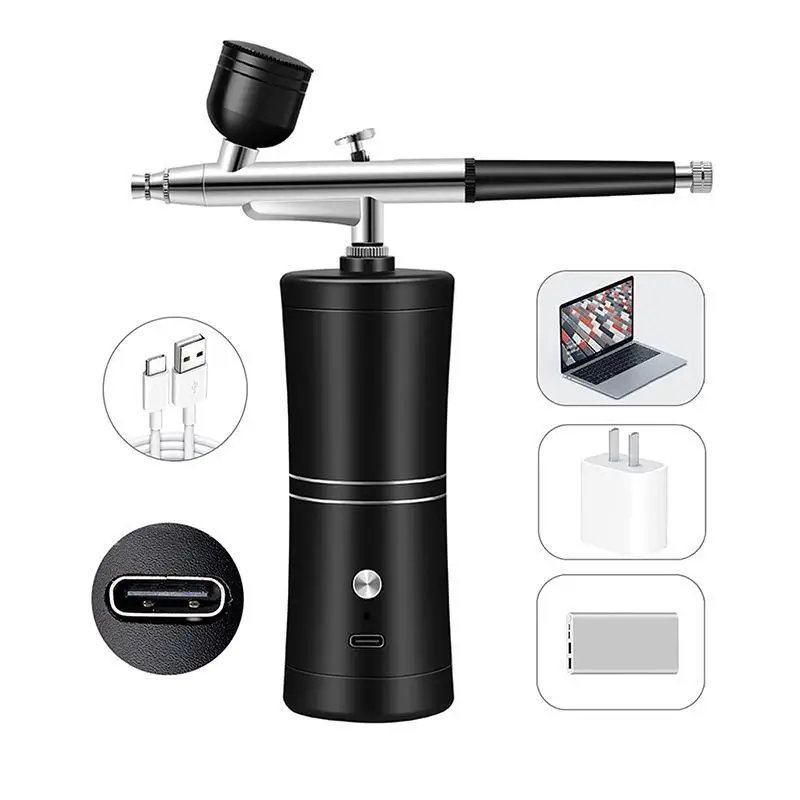 Portable 20PSI Spray Pen Gun Electric Acrylic Paint Spray Gun For Painting Paint Gun Airbrush Kit Hand Tool