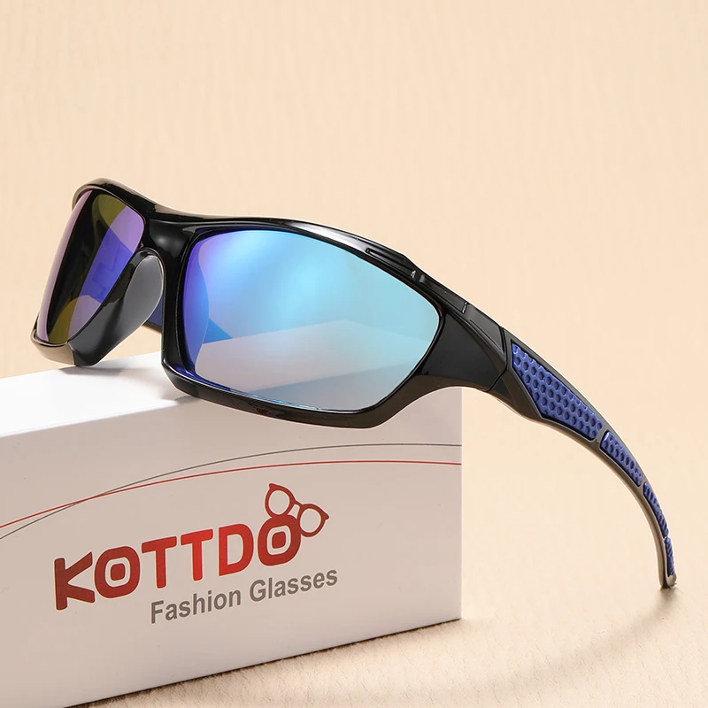 Sport Sonnenbrille für Männer Polarisierte Radfahren Outdoor Männliche Sonnenbrille Gelb Nachtsicht Brillen Sonnenbrille Lentes De Sol Hombre – Detail 4