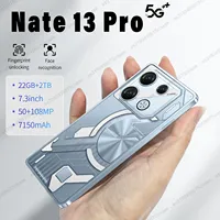 Nate 13 Pro Smartphone 7.3inch Global Version 22G+2TB Snapdragon8 gen3 Android13 50+108MP 4G/5G Cellphone Mobile Phone NFC