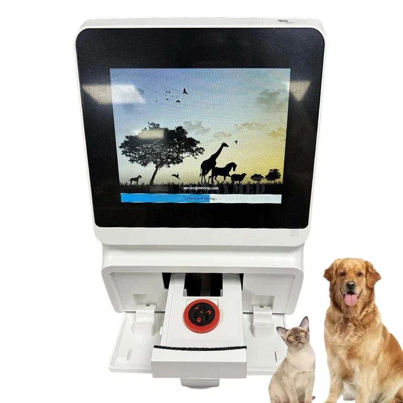 SY-B175V Veterinary Blood--Biochemistry Analyzer All-in-One MNCHIP POCT Electrolyte  Analyzer for Animal Health Care