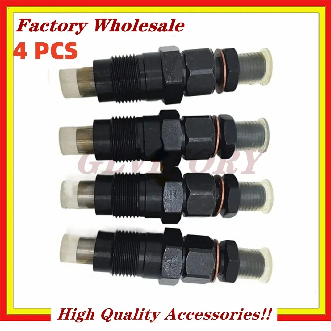 

4X 4D56 4D56TD Fuel Injector Injection Nozzle 33815-42020 for Mitsubishi PAJERO/SHOGUN II L200 L300 MONTERO COLT/RODEO 2.5D/TD