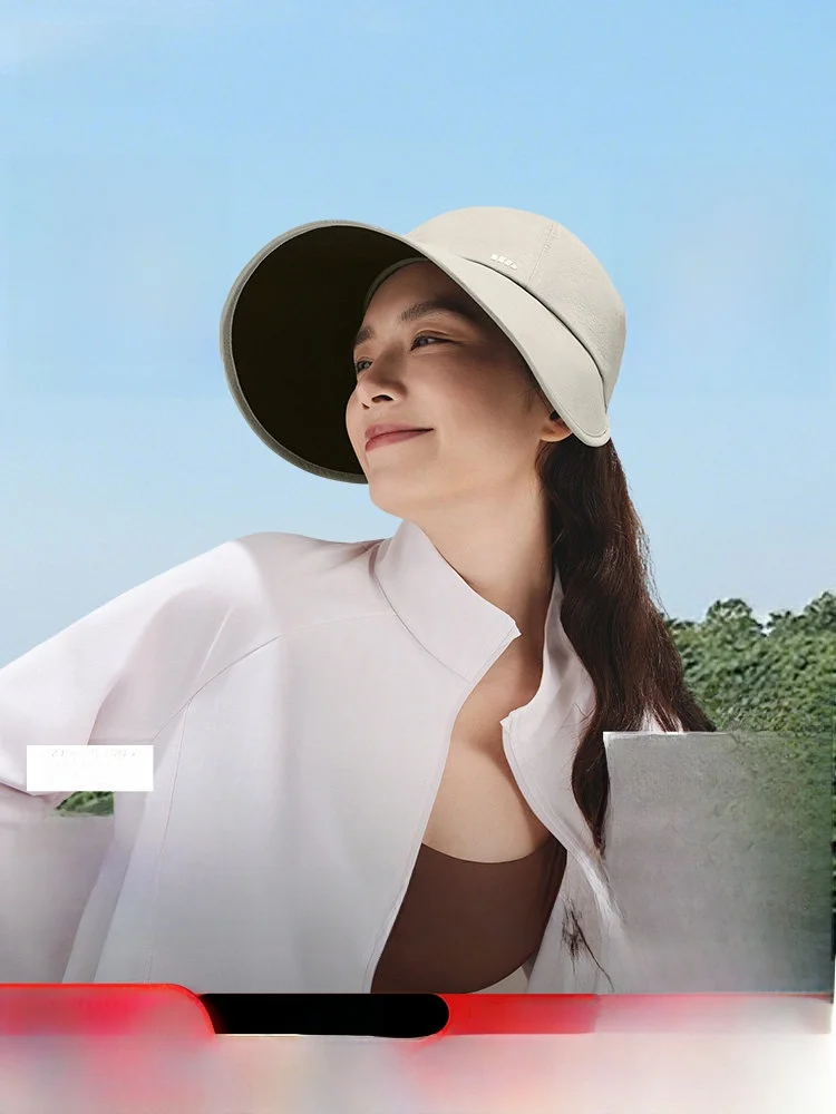 

Banana Leaf Women's Wide Brim Sun Protection Hat Casual Style Adjustable UPF100+ UV Protection Fishing Cap Outdoor Hat