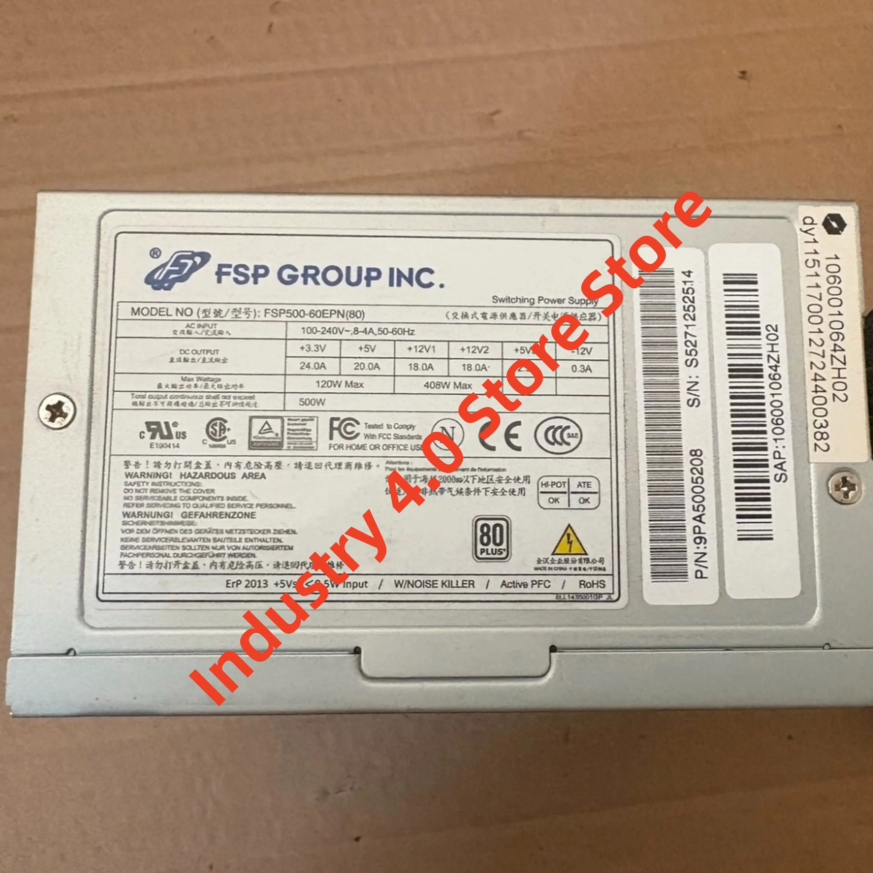 FSP500-60EPN(80) new in box FSP500-60GHC Industrial control computer power supply