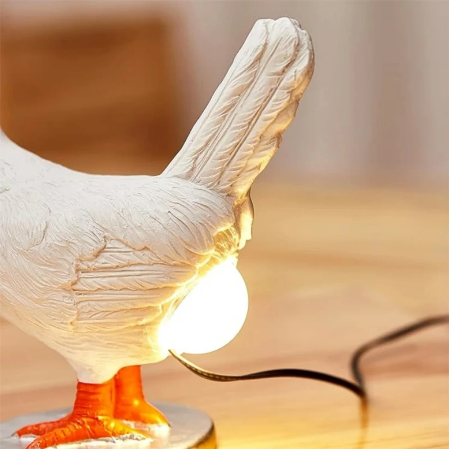 New Bright and Playful Colorful Cute Simulated Chicken Night Lights for Easter Party Decorations - Ideal Festive Chick Lamp to A