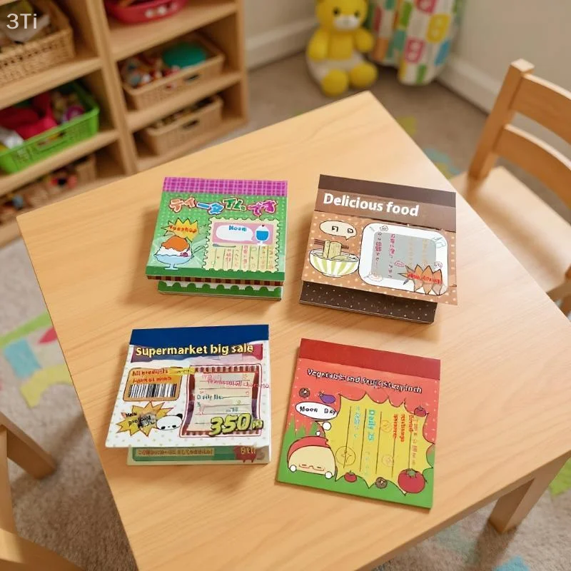 

50Sheets Japanese Style Ancient Self-adhesive Sticky Notes Message Stickers Kawaii Scrapbooking Note Stationery Supplies