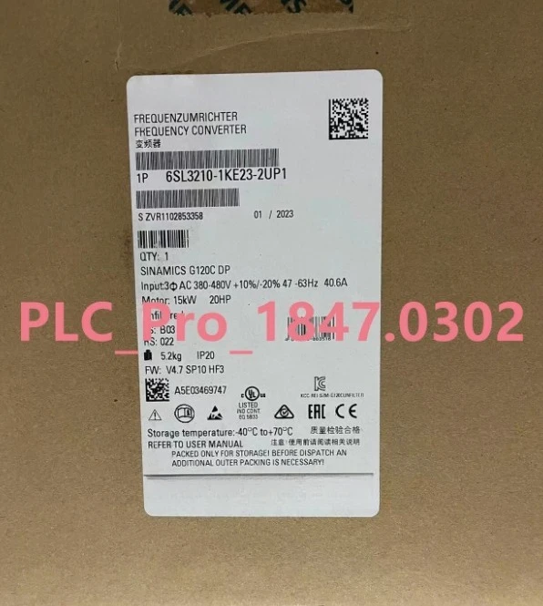 6SL3210-1KE23-2UP1 1PCS Brand New 6SL3 210-1KE23-2UP1 Fast Delivery