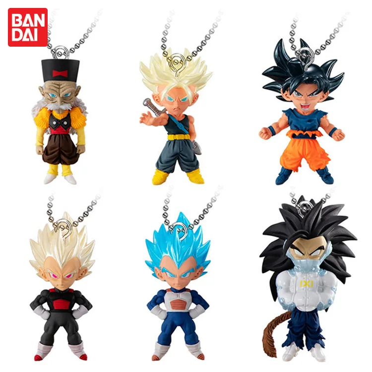 Bandai Gashapon Anime Dragon Ball Super Son Goku UDM BURST 31 32 37 38 39 40 09 Character Keychain Action Figures Model Kid Toy