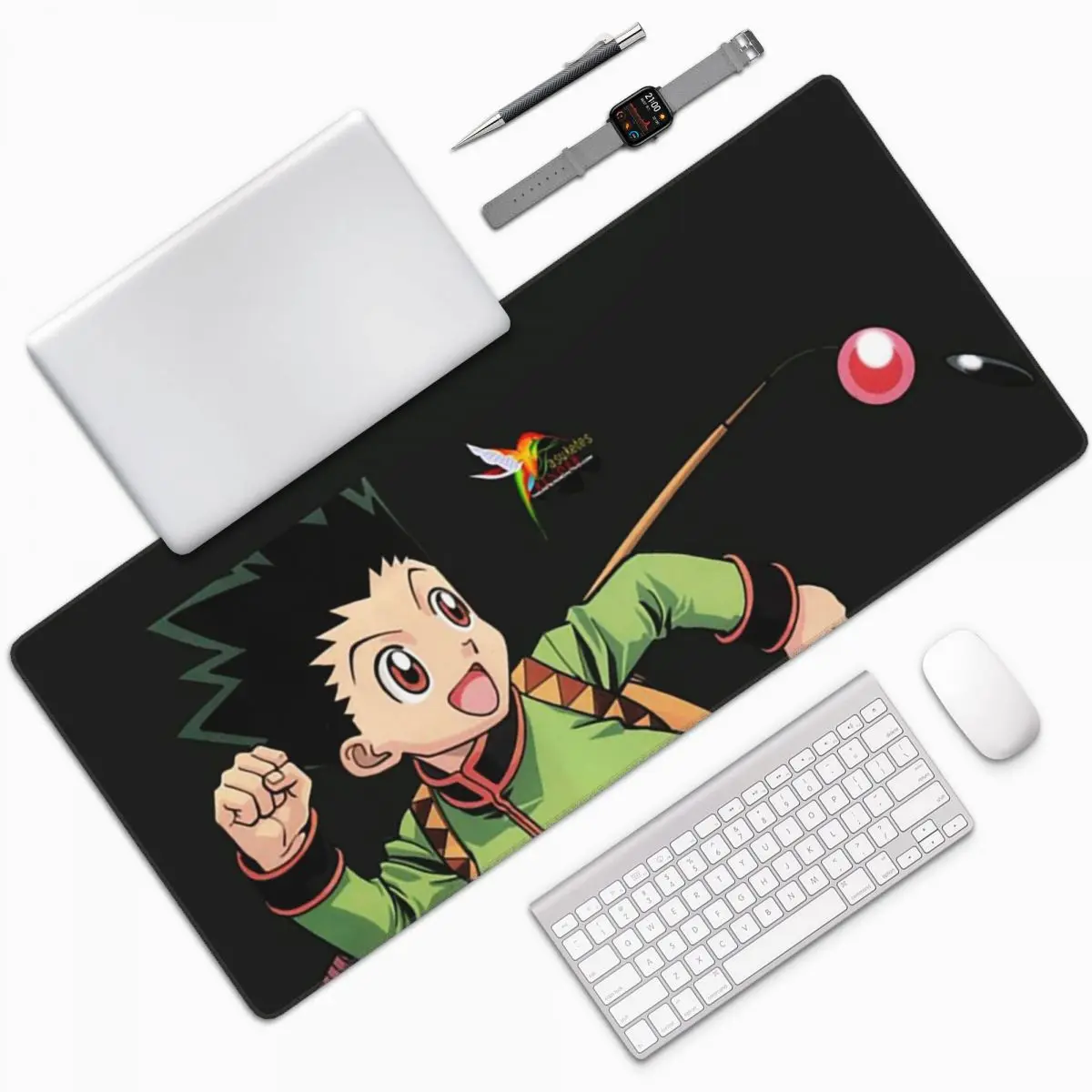 

Gon Freecss Hunter Hunter Large Mouse Pad Computer Keyboard Mouse Mat Gaming PC Laptop Desk Mat Office Accessories Table Mats