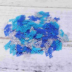 1Pack 15g Confetti Table Decoration Confetti Birthday Party Supplies Colorful Sequins Durable for Blue and Silver