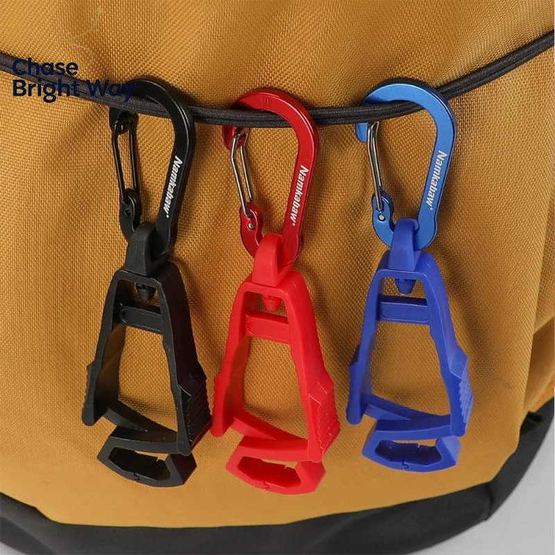 1Pc Outdoor Glove Clip Multi-purpose Anti-drop Hook Work Gloves Holder Clip Keys Safety Clamp Camping Tools