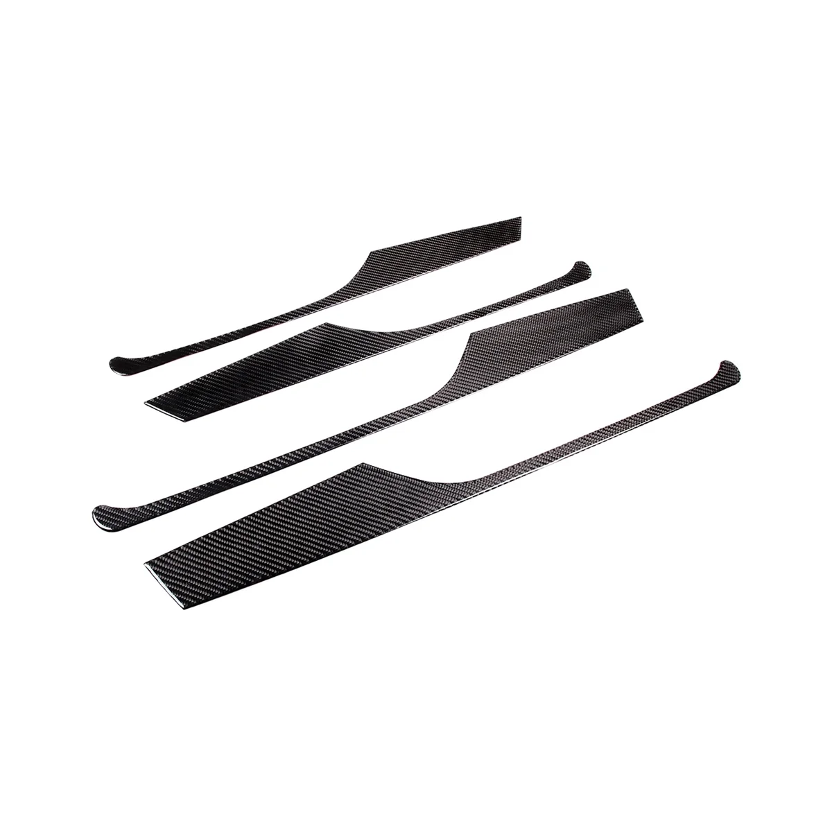 

For Mercedes-Benz C-Class W206 C200 C260 2022 Carbon Fiber Car Door Anti-Kick Panel Protection Trim Sticker Accessories