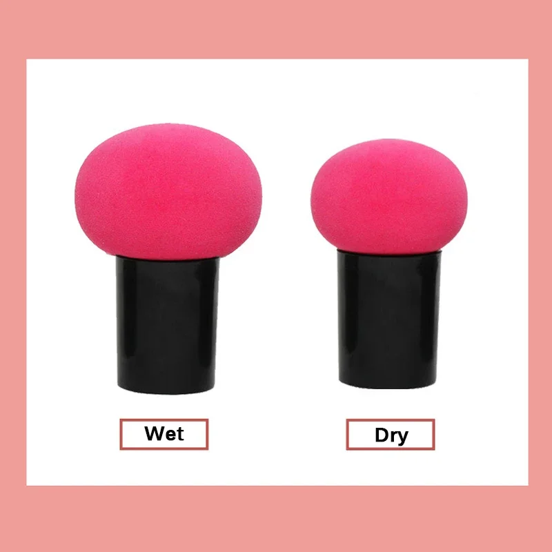 6pc colorido maquiagem esponja mistura cosméticos puff fundação maquiagem rosto ferramentas de beleza uso molhado e seco instrumentos de maquillaje