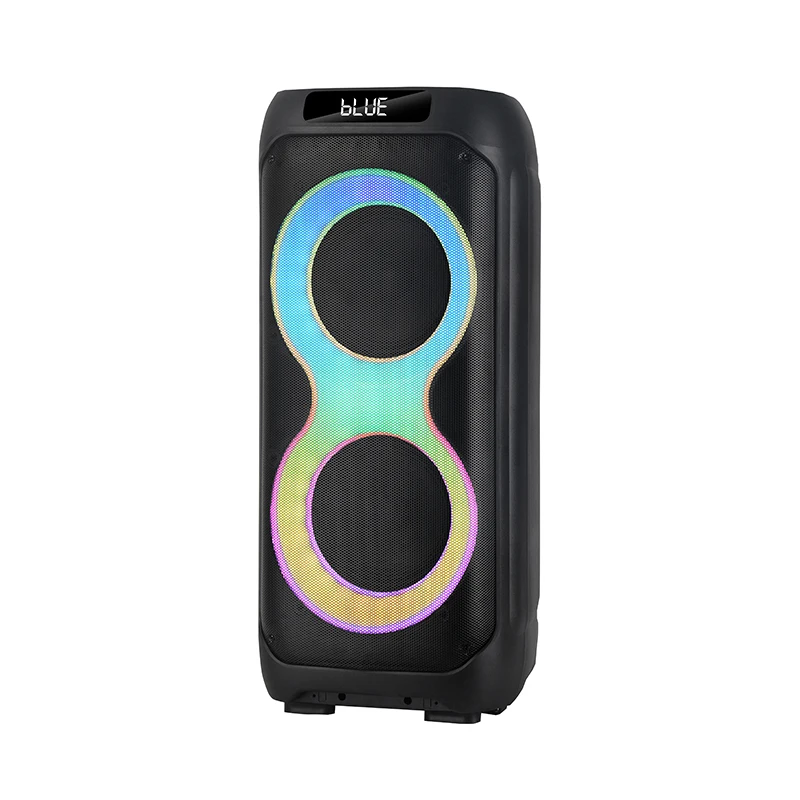 NDR-810 B212-01 Portable RGB LED Lighting Flame Fire Speakers For Home Theatre Parties Stage Computer Mobile Phone Outdoor Use